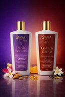 KIT HIDRATANTE GOLDEN GROVE+PINK BLOOM  -SGOLDLUXE