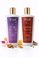 KIT HIDRATANTE GOLDEN GROVE+PINK BLOOM  -SGOLDLUXE