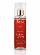 KIT GOLDEN GROVE PERFUME + HIDRATANTE + BODY SPLASH - - SGOLDLUXE